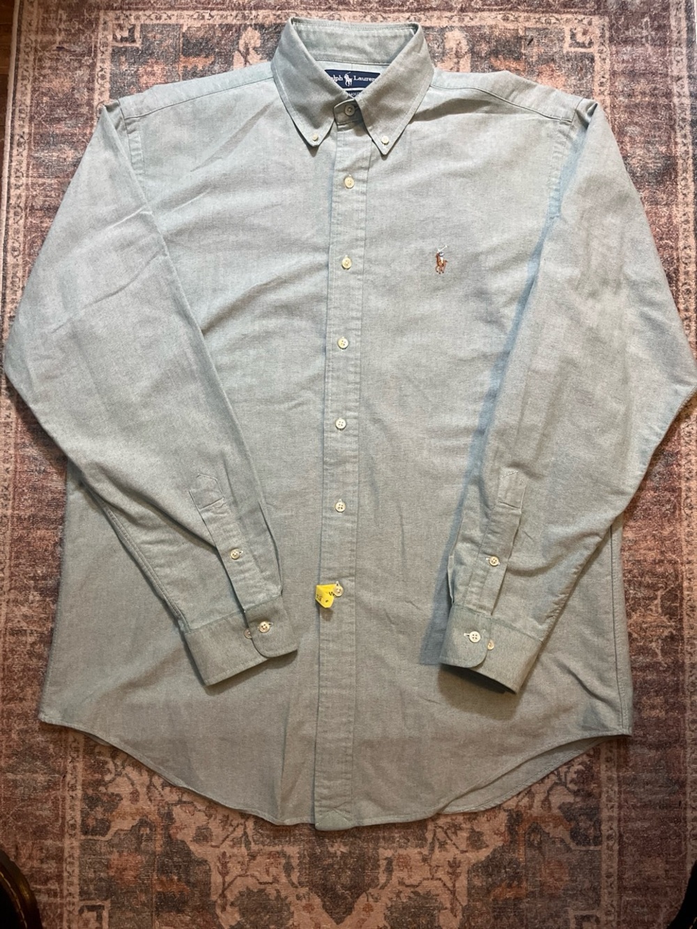 Polo by Ralph Lauren Classic Button-Down - Light Green
PTP: 23.5in, L: 30.5in